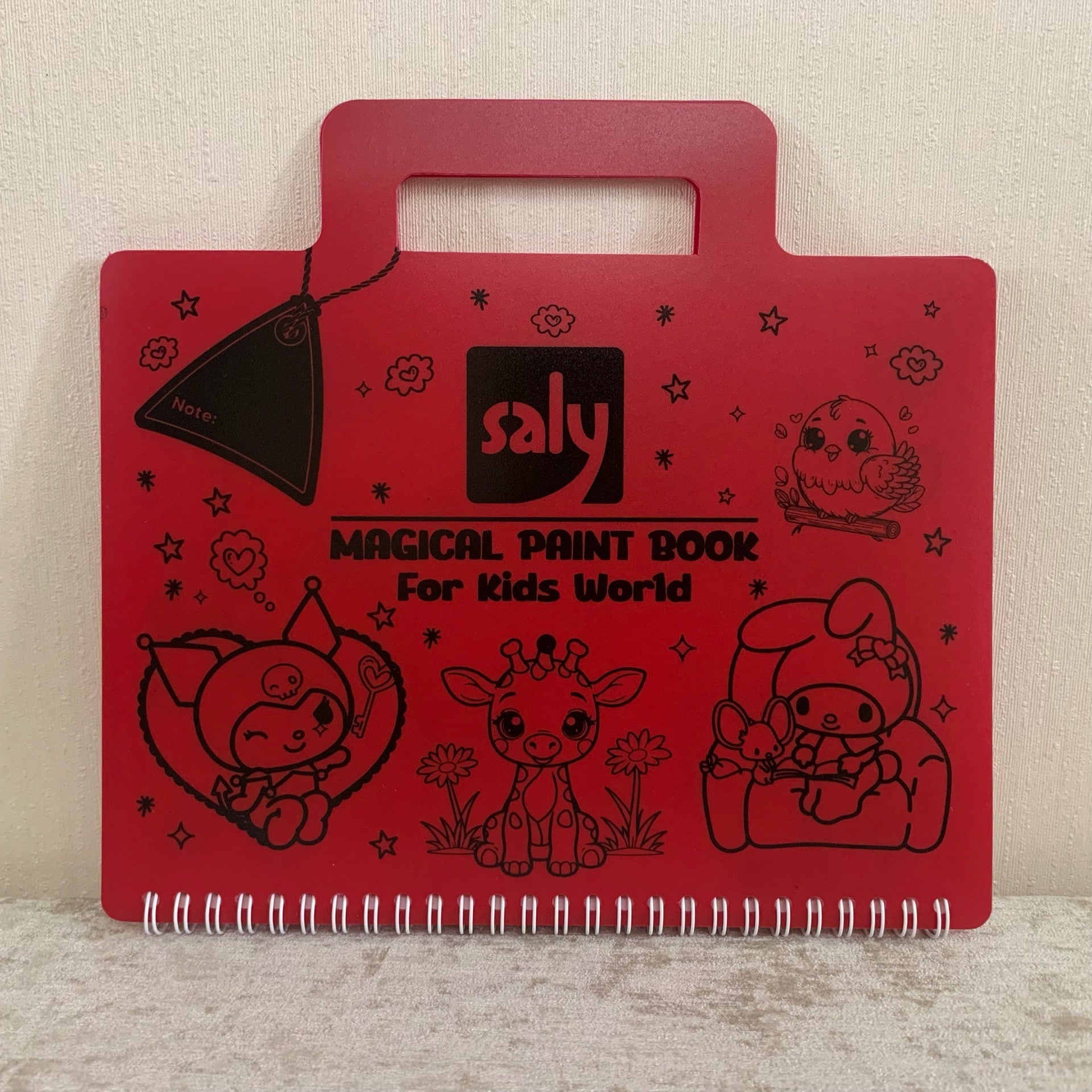 464DD25C-FA77-43BC-8323-25BD771AAA9F.jpg دفتر رنگ آمیزی جادویی unikid _ یونی کید طرح دخترانه - تصویر 1