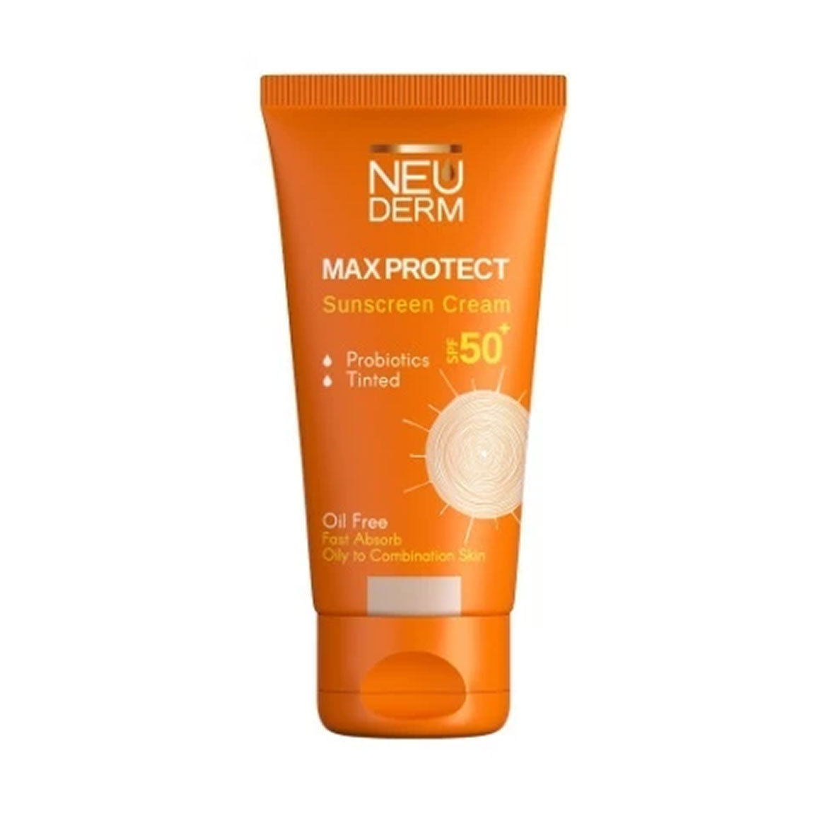 56202-3-202410116513317.jpg کرم ضد آفتاب مکس پروتکت نئودرم رنگی spf50 مناسب پوست چرب و مختلط (50 میل) - تصویر 1
