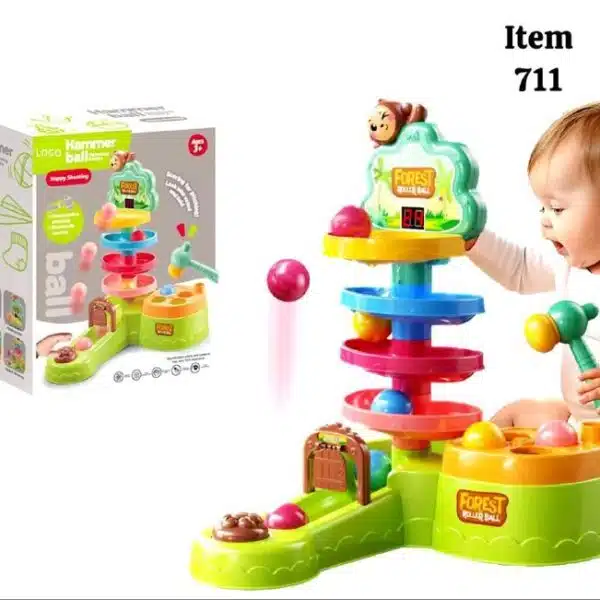 رول بال همراه بازی چکش امتیازی