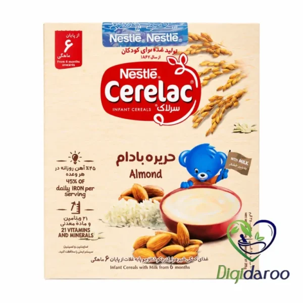 ساشه سرلاک حریره بادام نستله Cerelac (10عددی)