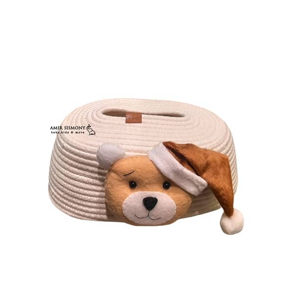 Isis-Teddy-design-napkin-holder.jpg جا دستمال طرح تدی ایسیز - تصویر 1