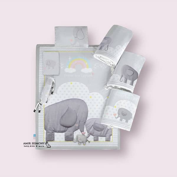 Roseburn-seven-piece-bedding-set-FOREVER-LOVE-design.jpg سرویس خواب هفت تکه رزبرن طرح FOREVER LOVE - تصویر 1