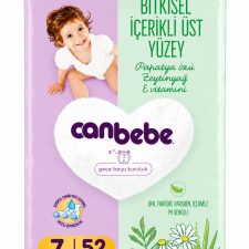 پوشک بچه سایز 7 جان به به (can bebe)بسته 52 عددی