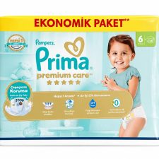 پوشک بچه سایز 6 پریما (prima) بسته 35 عددی
