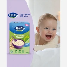 سرلاک شب هشت غله، رازیانه و شیر هروبیبی Hero Baby حجم 200 گرم