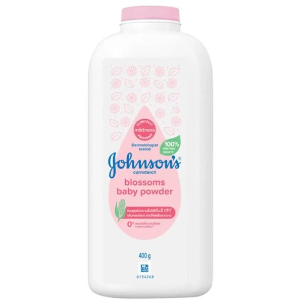 پودر بچه جانسون مدل Blossoms حجم 500 گرم
