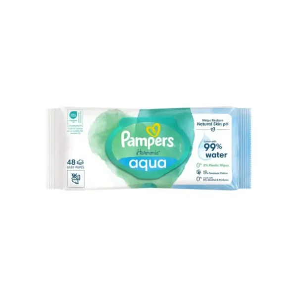 دستمال مرطوب 99% آب پمپرز (pampers)