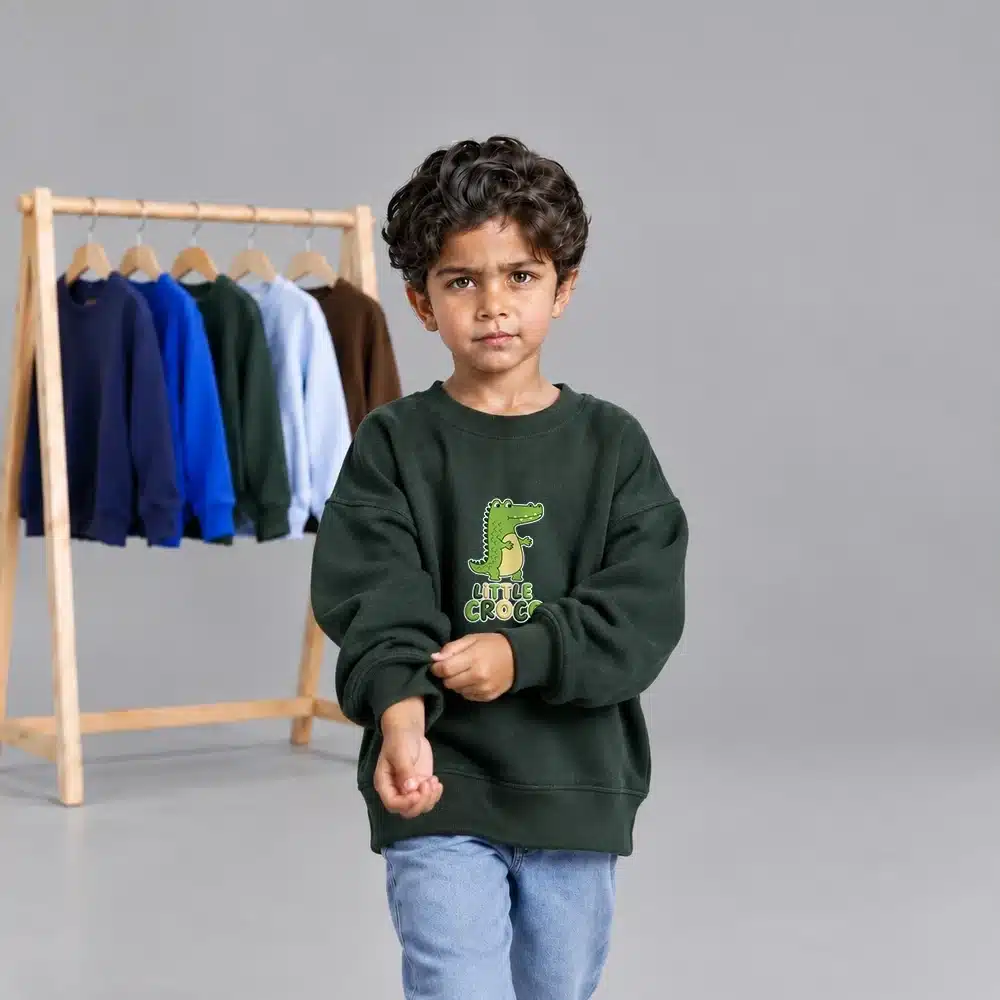 دورس بچگانه طرح کروکودیل در 5 رنگ 40 تا 65