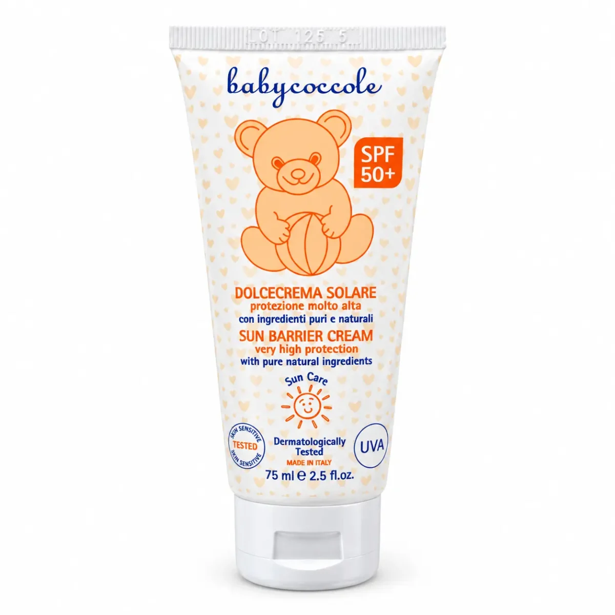 کرم ضد آفتاب کودک بیبی کوکول SPF50+ حجم 75 میل - تصویر 1