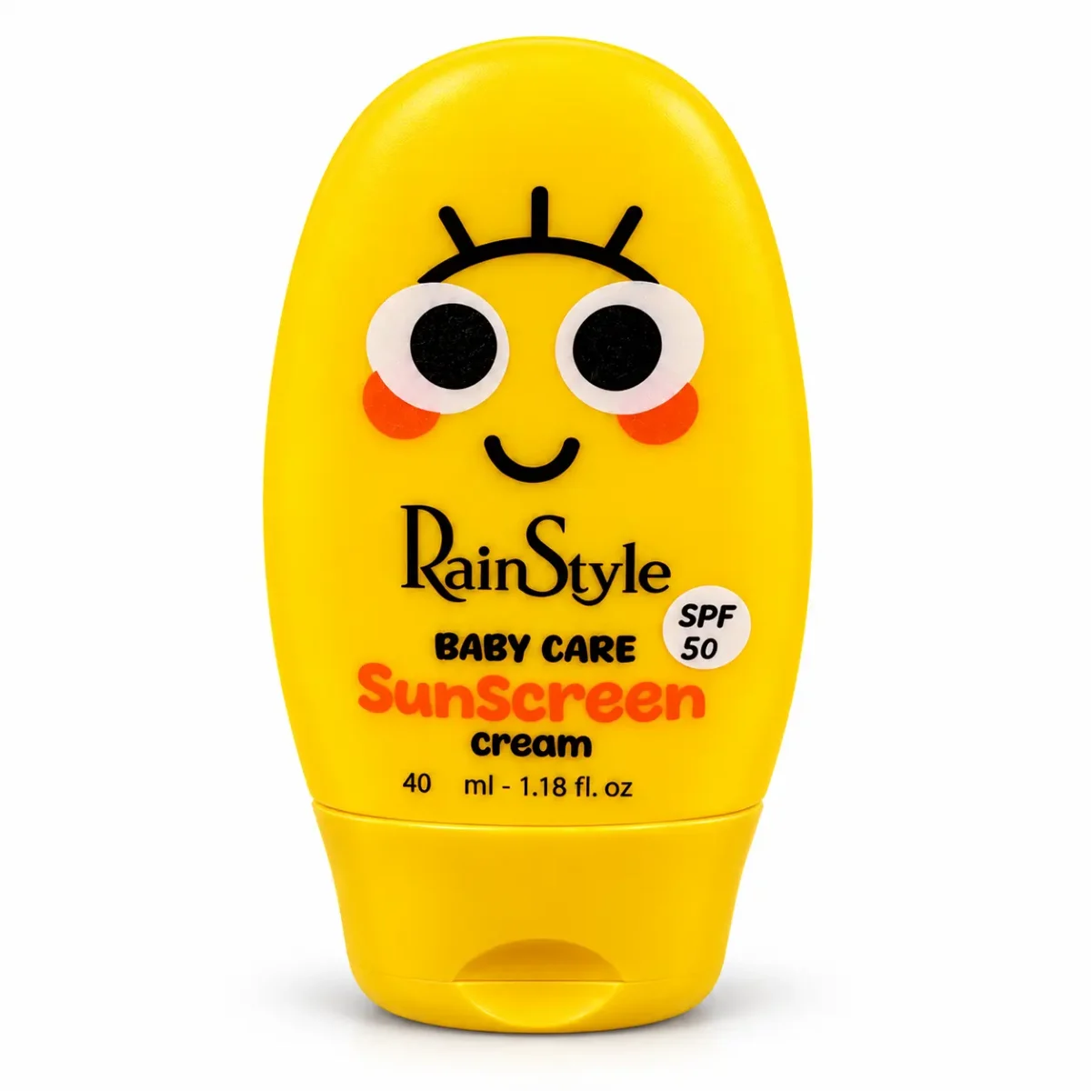 کرم ضد آفتاب بی‌رنگ کودک رین استایل SPF50 - تصویر 1