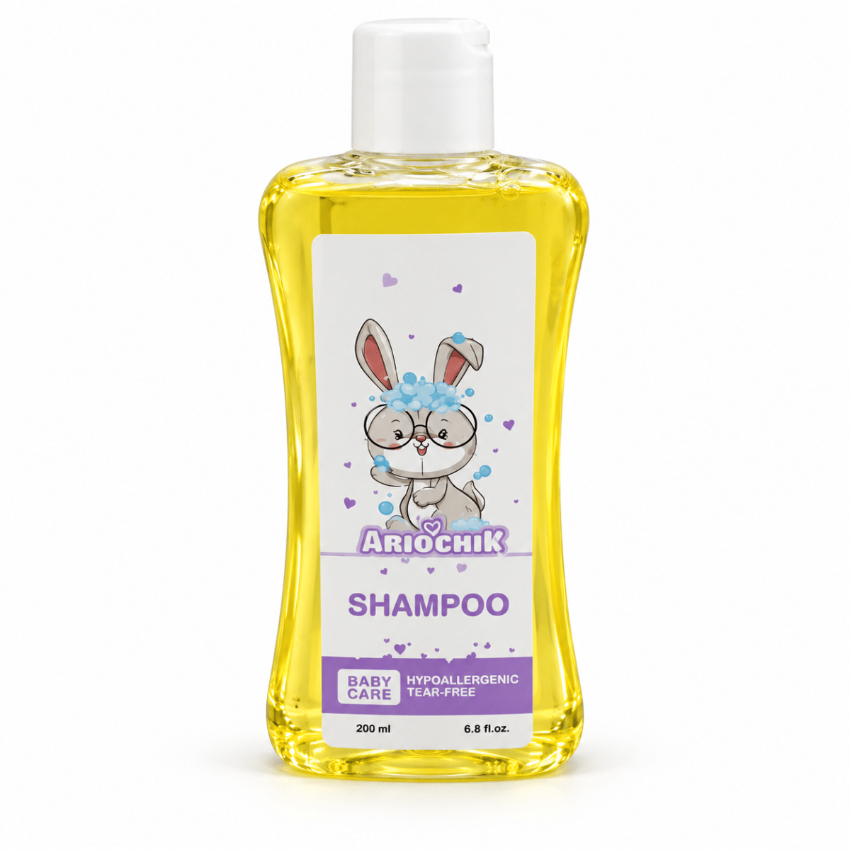 Adorable-Ariochik-Baby-Shampoo-Bottle.png شامپو کودک آریو چیک 200 میل - تصویر 1