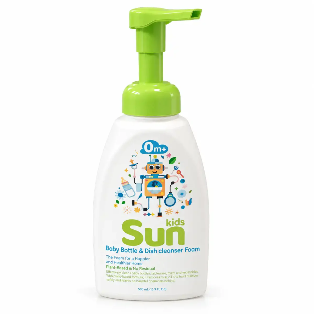 فوم استریل Sun Kids حجم 500 میل - تصویر 1