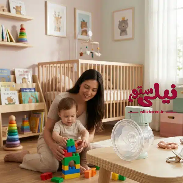 شیردوش پرتابل برقی برند کیکابوkikkaboo مدلNOA