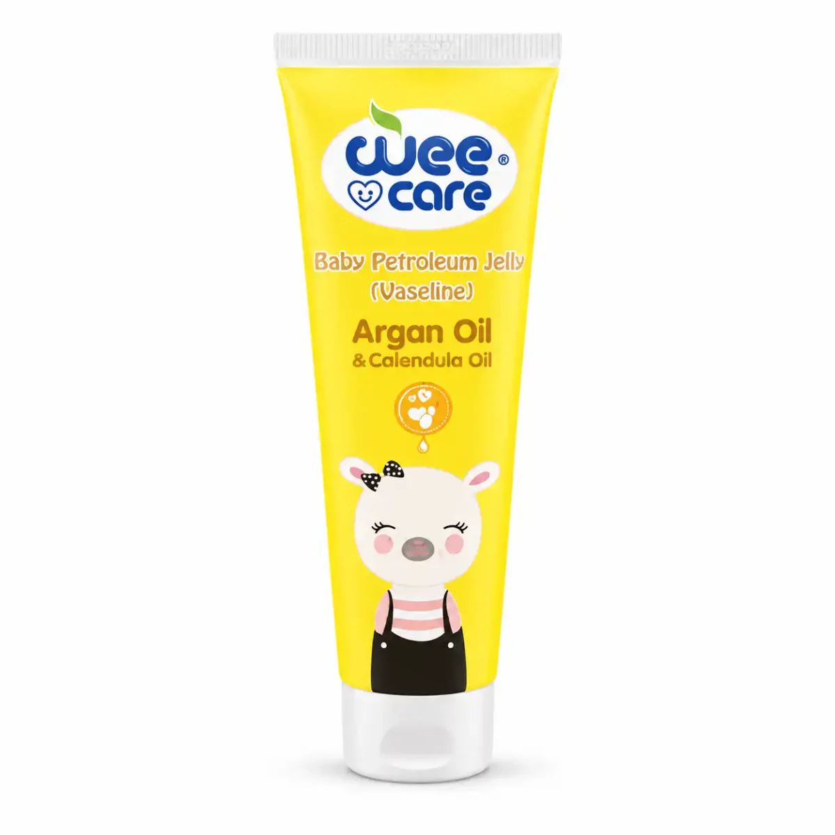 Wee-Care-Argan-Oil-Baby-Jelly-Tube.webp ژل پترولیوم وازلین کودک وی کر - تصویر 1