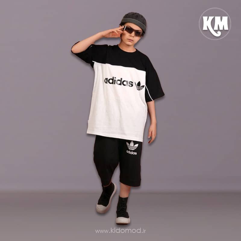 nyadidasتیشرت-شلوارک-پسرانه-2.jpg تیشرت شلوارک پسرانه Adidas - تصویر 1
