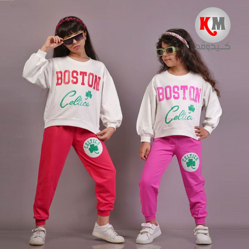 بلوز-شلوار-طرح-BOSTON-.jpg بلوز شلوار دخترانه طرح BOSTON - تصویر 1