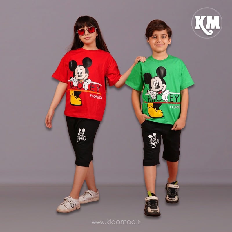 تیشرت-شلوارک-میکی-موس.jpg تیشرت شلوارک اسپرت طرح MickeyMouse - تصویر 1